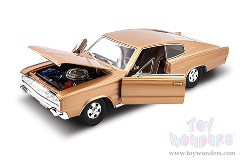 Lucky Road Signature - Dodge Charger Hardtop (1966, 1/18 scale diecast model car, Bronze) 92638BN