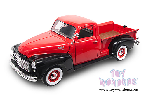 Lucky Road Signature - GMC Pick-up Truck (1950, 1/18 scale diecast model car, Red w/Black) 92648R