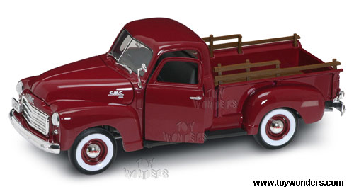 Yatming - GMC Pick Up (1950, 1/18 scale diecast model car, Burgundy) 92648