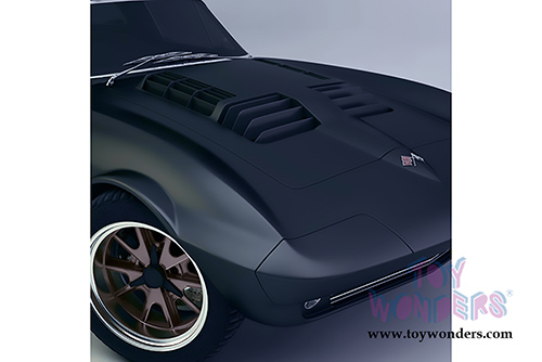 Lucky Road Signature - Chevrolet&reg; Corvette&reg; Grand Sport Roadster (1964, 1/18 scale diecast model car, Matte Black) 92697MBK