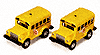 Show product details for Funny School Bus w/ IC Light & Sound (3.5") 9328SD
