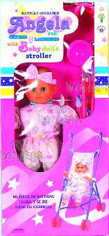 Angela Doll w/ Stroller