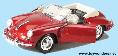 Welly - Porsche 356B Convertible (1961, 1:24, Asstd.) 9390/4D
