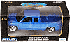 Show product details for Welly - Dodge Ram Quad Cab 1500 Sport Pickup (1:24, Blue) 9392BU
