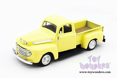 Yatming Road Signature - Ford F-1 Pickup Truck (1948, 1/43 scale diecast model car, Yellow) 94212YL