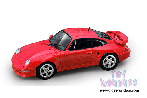 Lucky Road Signature - Porsche 911 Turbo Hardtop (1996, 1/43 scale diecast model car, Red) 94219R