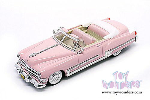 Lucky Road Signature - Cadillac Coupe de Ville Convertible (1949, 1/43 scale diecast model car, Pink) 94223PK