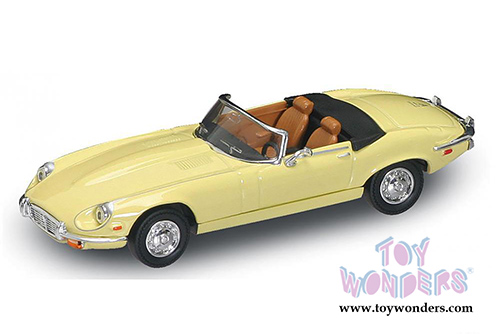 Yatming Road Signature - Jaguar E-Type Convertible (1971, 1/43 scale diecast model car, Green) 94244YL
