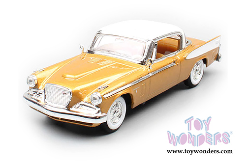 Lucky Road Signature - Studebaker Golden Hawk Hard Top (1958, 1/43 scale diecast model car, Gold) 94254G