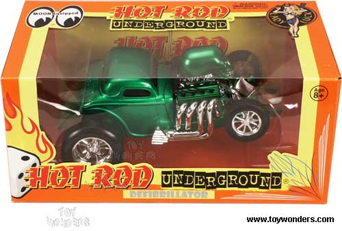 Toy Zone Hot Rod Underground - Defibrillator (8.75", Green) 95200GN