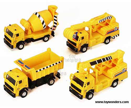Construction Trucks (4", Asstd.) 9531/4