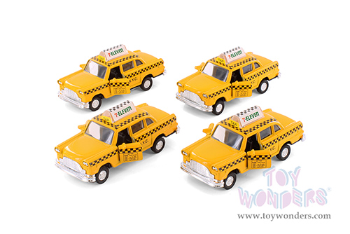 7-Eleven NYC Yellow Taxi Cab (4.5") 9589D11