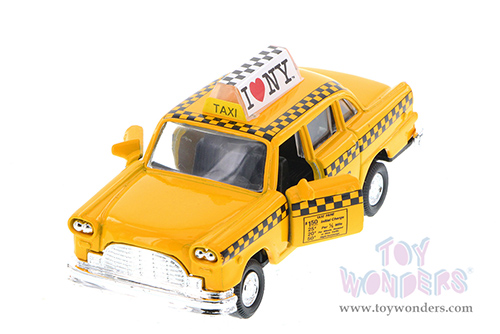 Showcasts® Collectibles - I Love New York Yellow Taxi Cab (4.5") 9589W-ILNY