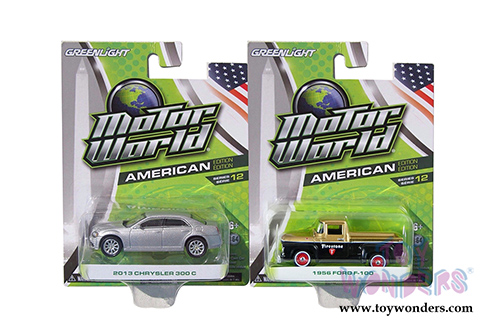 Greenlight - Motor World Series 12 (1/64 scale diecast model car, Asstd.) 96120