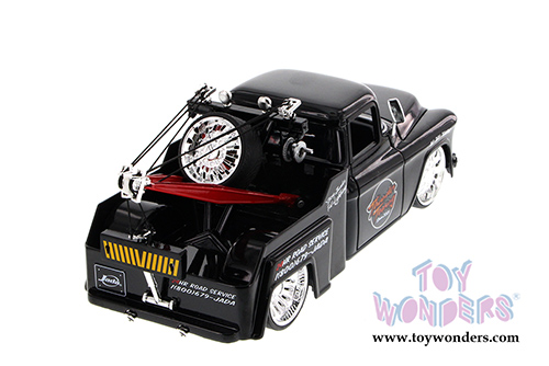 Jada Toys Bigtime Kustoms - Chevy Stepside Tow Truck (1955, 1/24 scale diecast model car, Asstd.) 96401