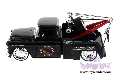 Jada Toys Bigtime Kustoms - Chevy Stepside Tow Truck (1955, 1/24 scale diecast model car, Asstd.) 96402IT