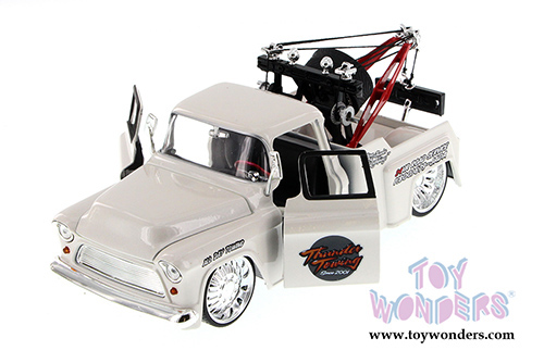 Jada Toys Bigtime Kustoms - Chevy Stepside Tow Truck (1955, 1/24 scale diecast model car, Asstd.) 96402IT