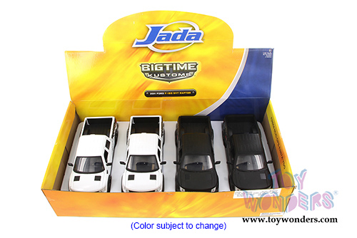 Jada Toys Bigtime Kustoms - Ford F-150 SVT Raptor Pickup (2011, 1/24 scale diecast model car, Asstd.) 96502WE