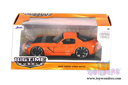 Jada Toys Bigtime Muscle - Dodge Viper SRT10 Hardtop (2008, 1/24 scale diecast model car, Asstd.) 96805XN