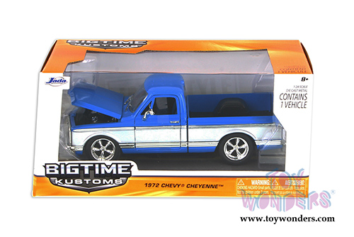 Jada Toys Bigtime Kustoms - Chevrolet Cheyenne Pick Up (1972, 1/24 scale diecast model car, Asstd.) 96865A