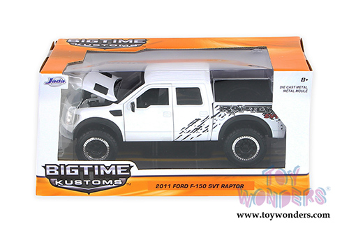 Jada Toys Bigtime Kustoms - Ford F-150 SVT Raptor Pickup (2011, 1/24 scale diecast model car, Asstd.) 96867