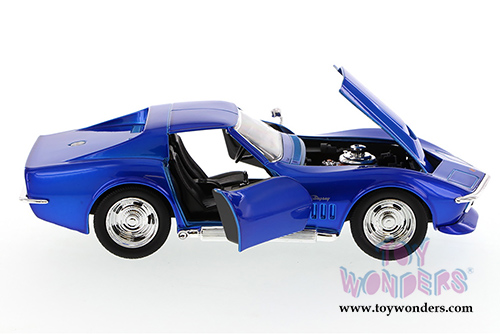 Jada Toys Bigtime Muscle - Chevy Corvette Stingray ZL1 Hardtop (1969, 1/24 scale diecast model car, Asstd.) 96887KU