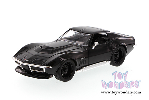 Jada Toys Bigtime Muscle - Chevy Corvette Stingray ZL1 Hardtop (1969, 1/24 scale diecast model car, Asstd.) 96887KU
