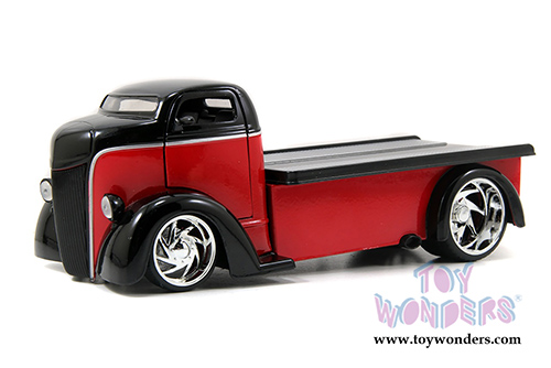 Jada Toys Bigtime Kustoms - Ford COE Flatbed  (1947, 1/24 scale diecast model car, Asstd.) 96959