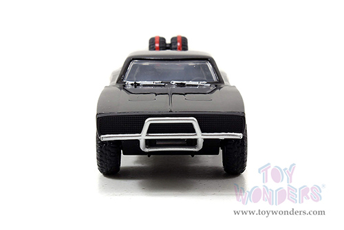 Jada Toys Fast & Furious - Dom's Dodge Charger Off Road Hard Top (1970, 1/32 scale diecast model car, Black) 97040