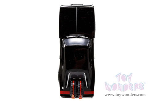 Jada Toys Fast & Furious - Dom's Dodge Charger Off Road Hard Top (1970, 1/32 scale diecast model car, Black) 97040