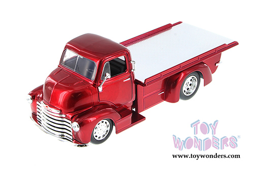 Jada Toys Just Trucks - 1952 Chevy Coe Flatbed (1952, 1/24 scale diecast model car, Asstd.) 97048