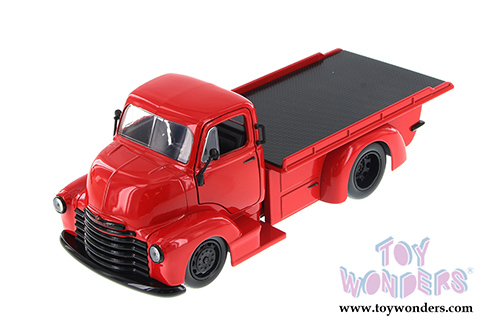 Jada Toys Just Trucks - 1952 Chevy Coe Flatbed (1952, 1/24 scale diecast model car, Asstd.) 97048