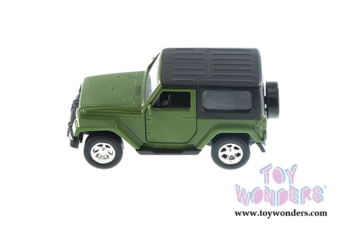 Jada Toys Just Trucks - Jeep Wrangler (2014, 1/32 scale diecast model car, Asstd.) 97053