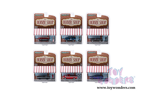 Greenlight - The Hobby Shop Series 6 (1/64 scale diecast model car, Asstd.) 97060/48