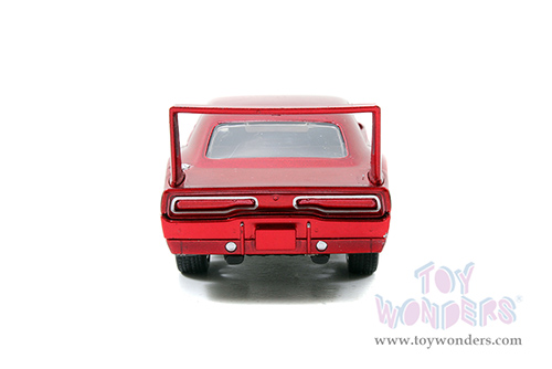 Jada Toys Fast & Furious - Dodge Charger Daytona Hard Top (1969, 1/32 scale diecast model car, Red) 97086