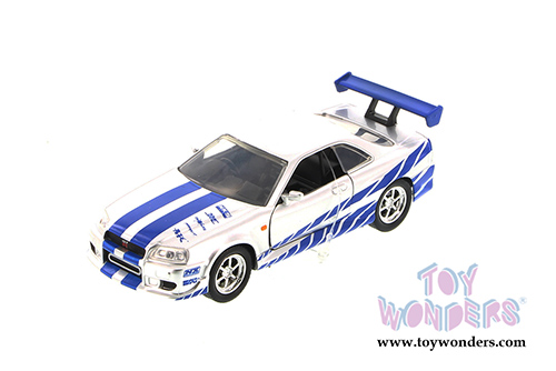 Jada Toys Fast & Furious - Wave 3 Assortment (1/32 scale diecast model car, Asstd.) 97110-W3