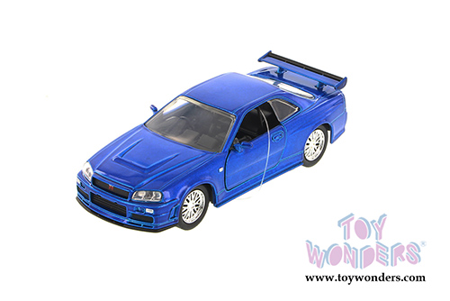 Jada Toys Fast & Furious - Wave 3 Assortment (1/32 scale diecast model car, Asstd.) 97110-W3