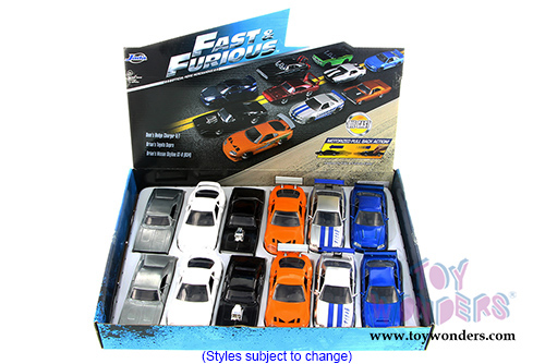 Jada Toys Fast & Furious - Wave 3 Assortment (1/32 scale diecast model car, Asstd.) 97110-W3