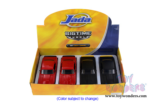 Jada Toys Bigtime Muscle - Chevy Camaro Hardtop (1967, 1/24 scale diecast model car, Asstd.) 97171YU