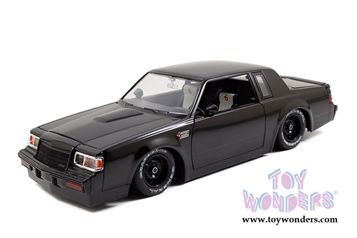 Jada Toys Fast & Furious - Dom's Buick Grand National Hard Top (1/18 scale diecast model car, Black) 97178