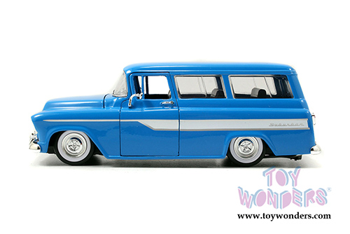 Jada Toys Just Trucks - Chevrolet&reg; Suburban (1957, 1/24 scale diecast model car, Blue) 97190/4