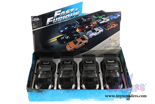 Jada Toys Fast & Furious - D.K.'s Nissan 350Z Hardtop (1/24 scale diecast model car, Gray) 97219