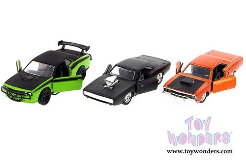 Jada Toys Fast & Furious Assortment (1/32 scale diecast model car, Asstd.) 97316