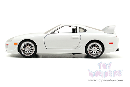 Jada Toys Fast & Furious - Brian's Toyota Supra Hard Top (1/32 scale diecast model car, White) 97346