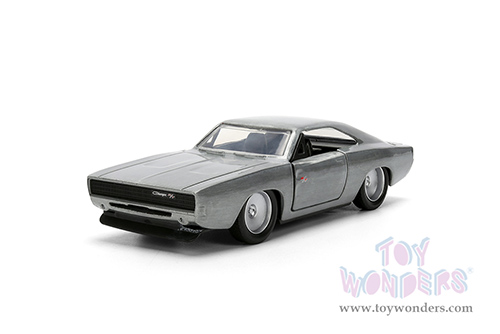 Jada Toys Fast & Furious - Dom's Dodge Charger R/T Hardtop (1/32 scale diecast model car, Bare Metal) 97350