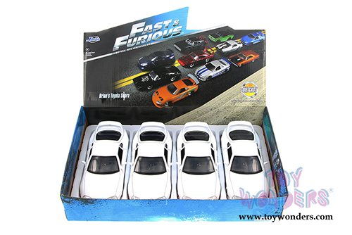 Jada Toys Fast & Furious - Brian's Toyota Supra Hard Top (1995, 1/24 scale diecast model car, White) 97371