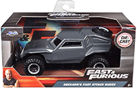 Show product details for Jada Toys Fast & Furious - Deckard's Fast Attack Buggy  (1/32 scale diecast model car, Gray) 97387