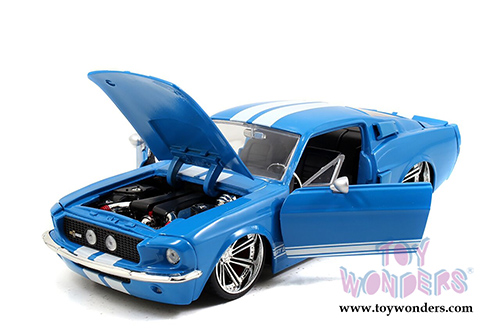 Jada Toys Bigtime Muscle - Shelby GT-500 Hardtop (1967, 1/24 scale diecast model car, Asstd.) 97401