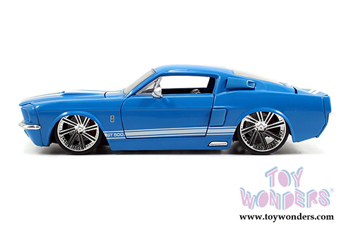 Jada Toys Bigtime Muscle - Shelby GT-500 Hardtop (1967, 1/24 scale diecast model car, Asstd.) 97401