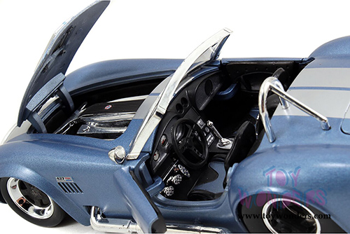 Jada Toys Bigtime Muscle - Shelby Cobra 427 S/C Convertible (1965, 1/24 scale diecast model car, Asstd.) 97403